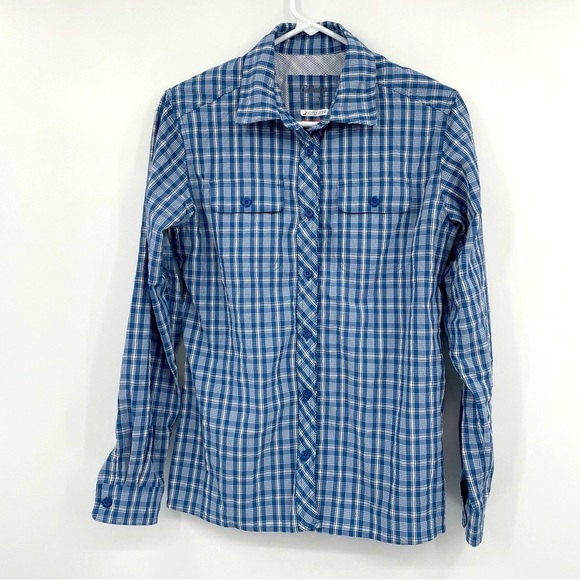 Cabela’s No Fly Zone Insect Defense Plaid Shirt – Size Small - Picture 1 of 9